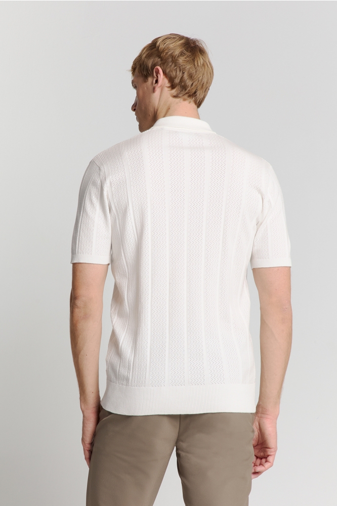 POLO MET KORTE MOUWEN 28240450 011 OFFWHITE